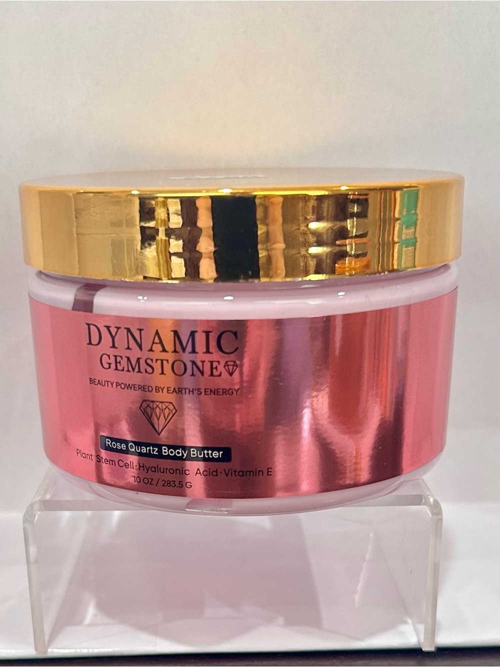 Dynamic Gemstone Rose Quartz Body Butter - large